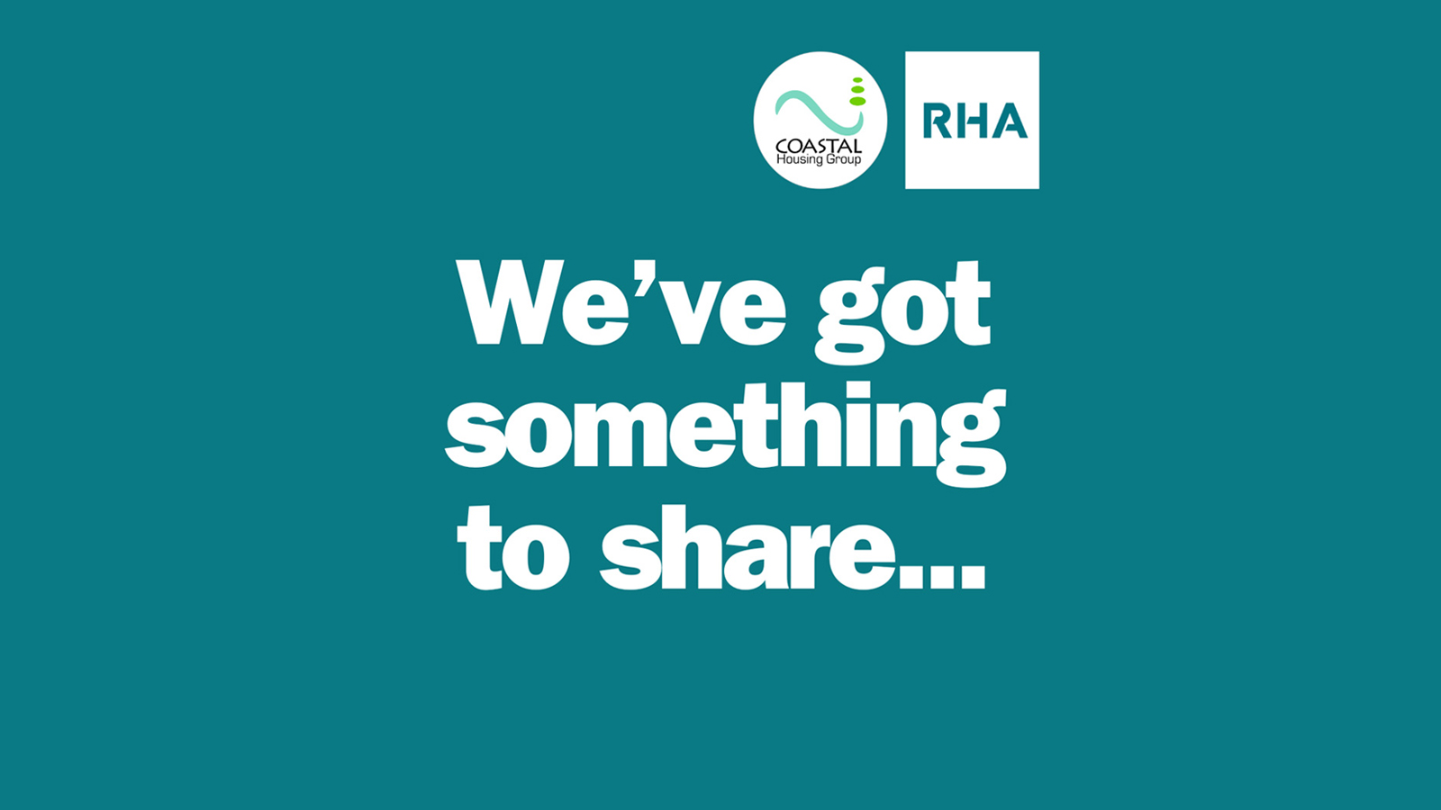RHA and Coastal Housing are creating a new, combined organisation