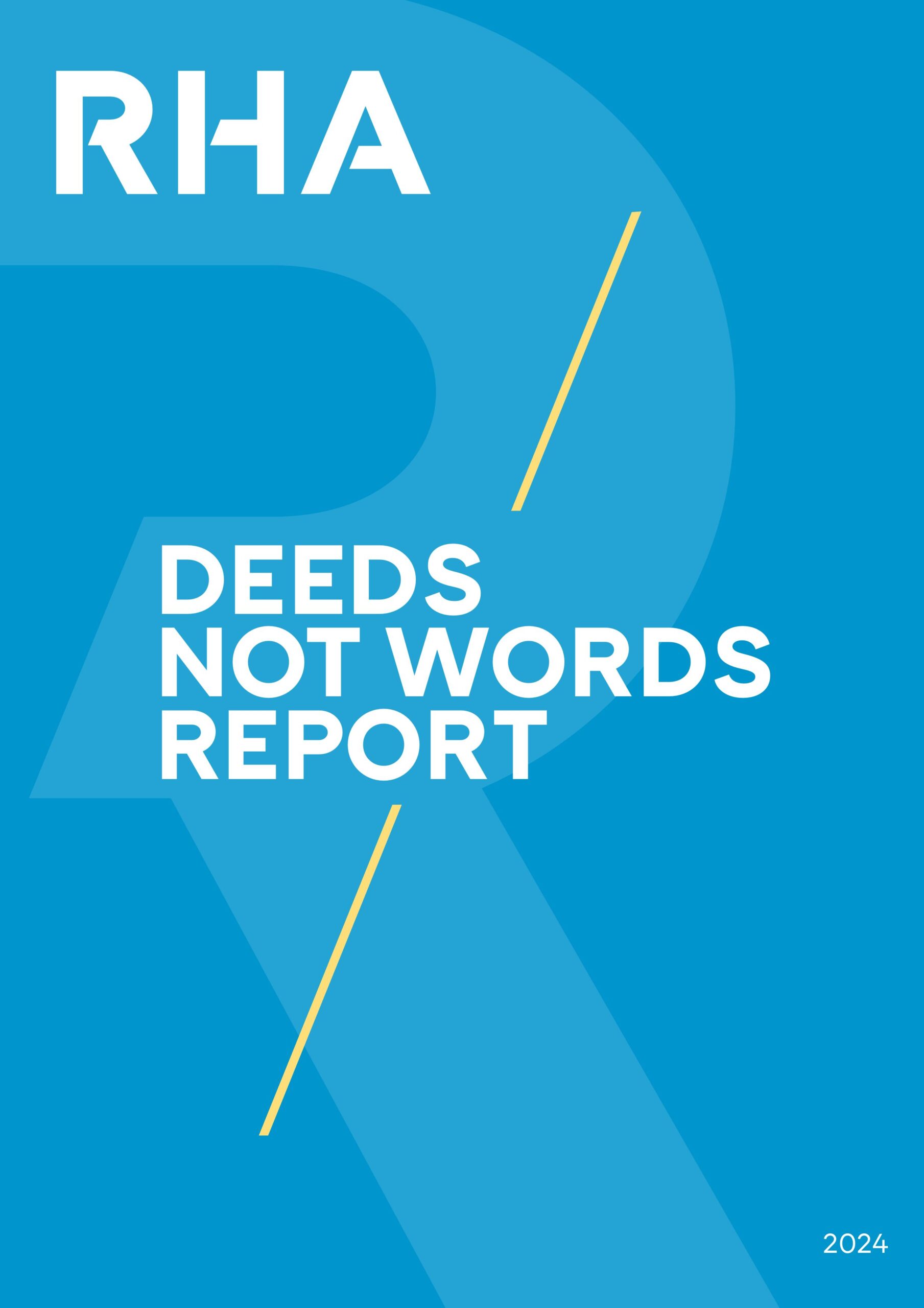 Deeds Not Words Report – April 2024